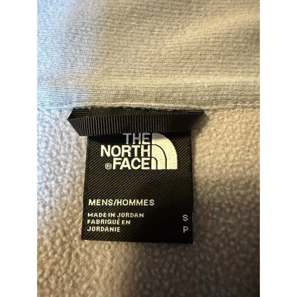 The North Face Canyonland 2 Fleece Men Small 1/2 Zip Gray Sweater Jacket Outdoor